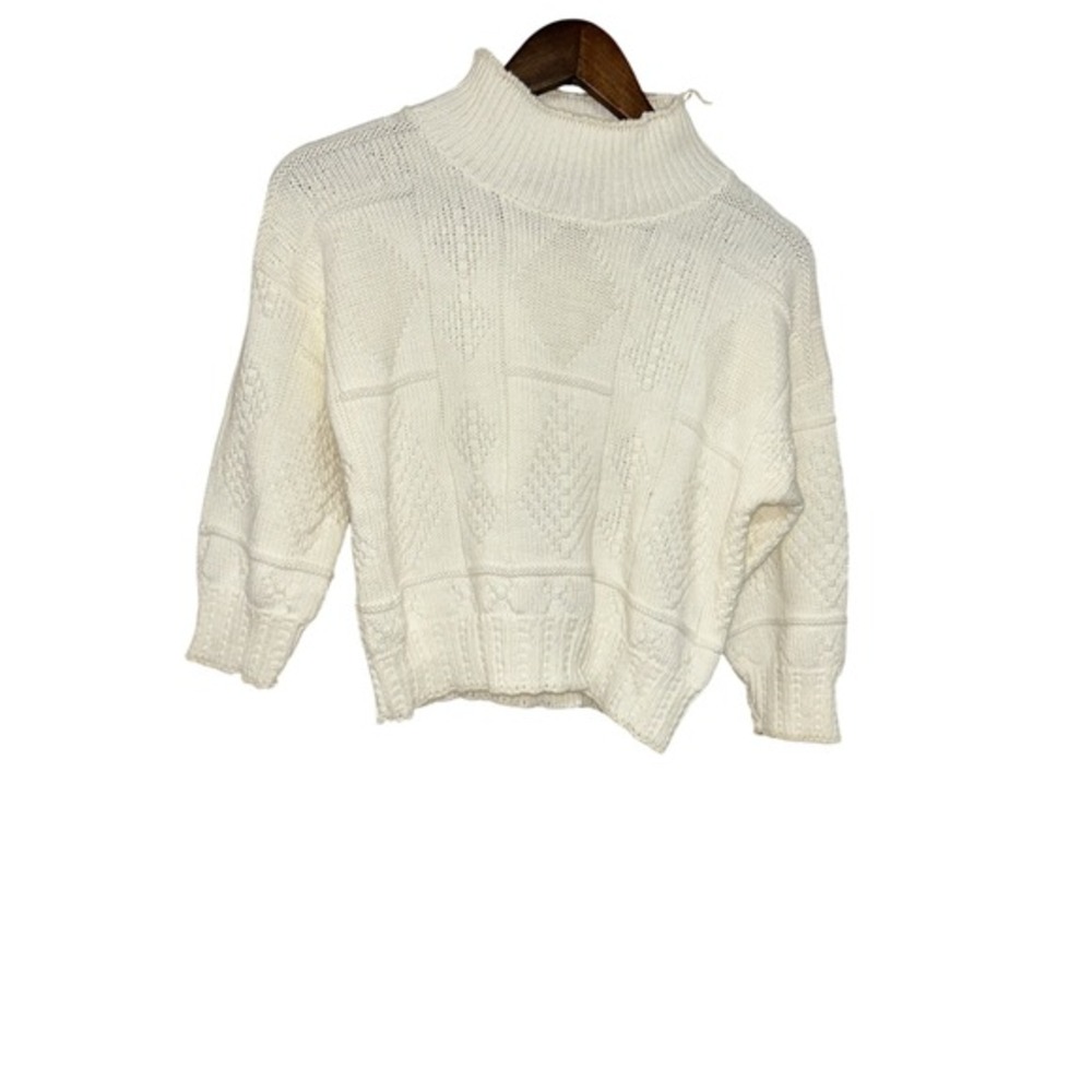 True Vintage Corina 100% Cotton‎ Sweater Cottage Core Vibes